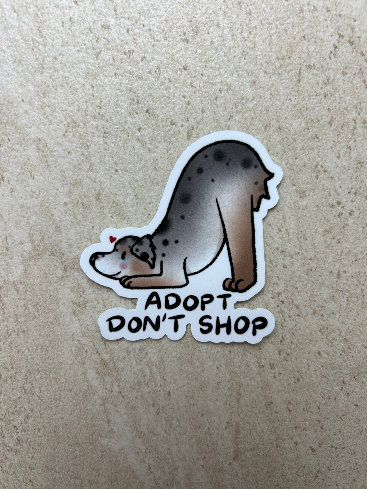 PACK ADOPTION - Sticker Garanti sans abandon