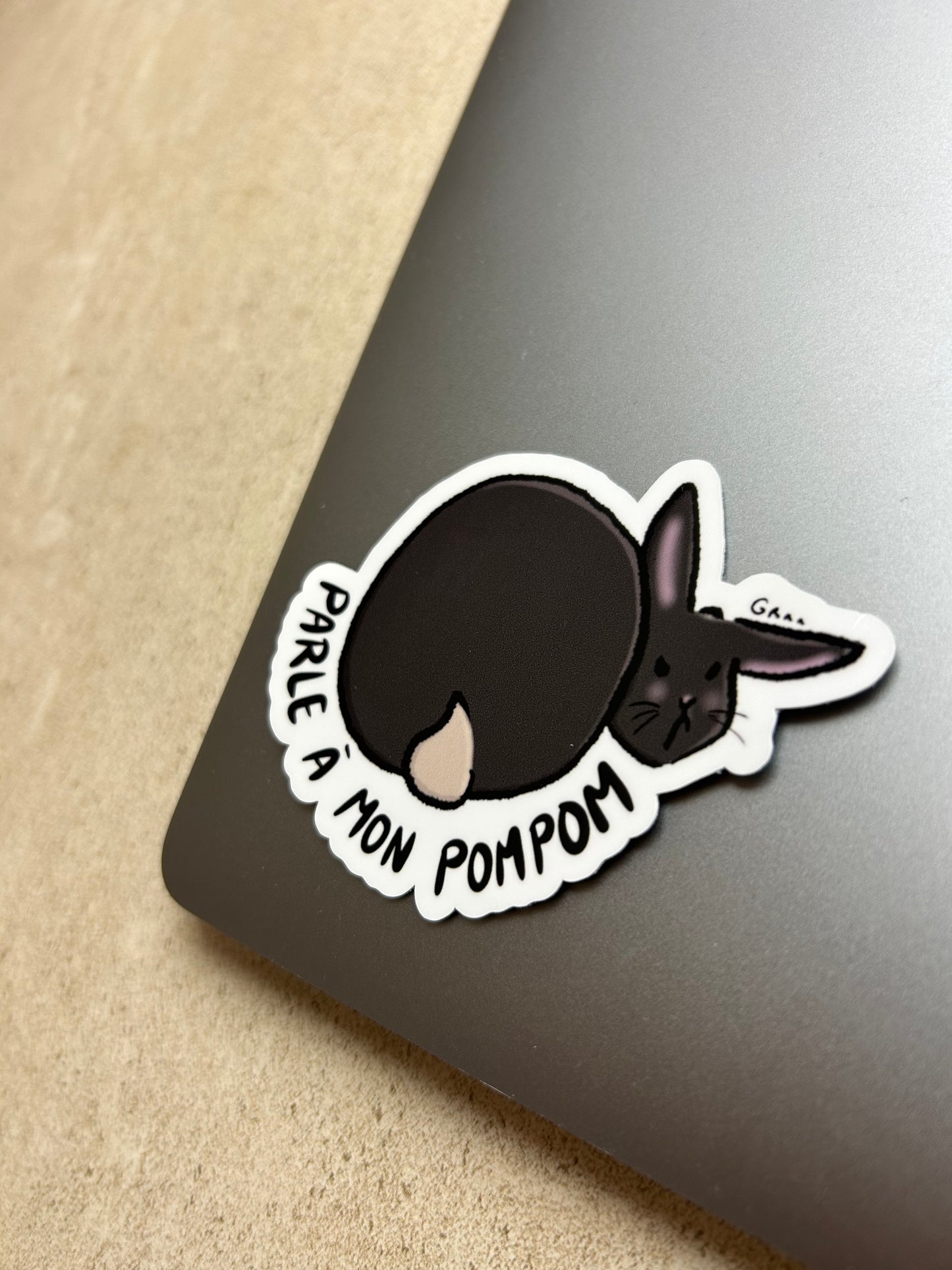 PACK LAPIN - Sticker Garanti sans fil électrique grignoté