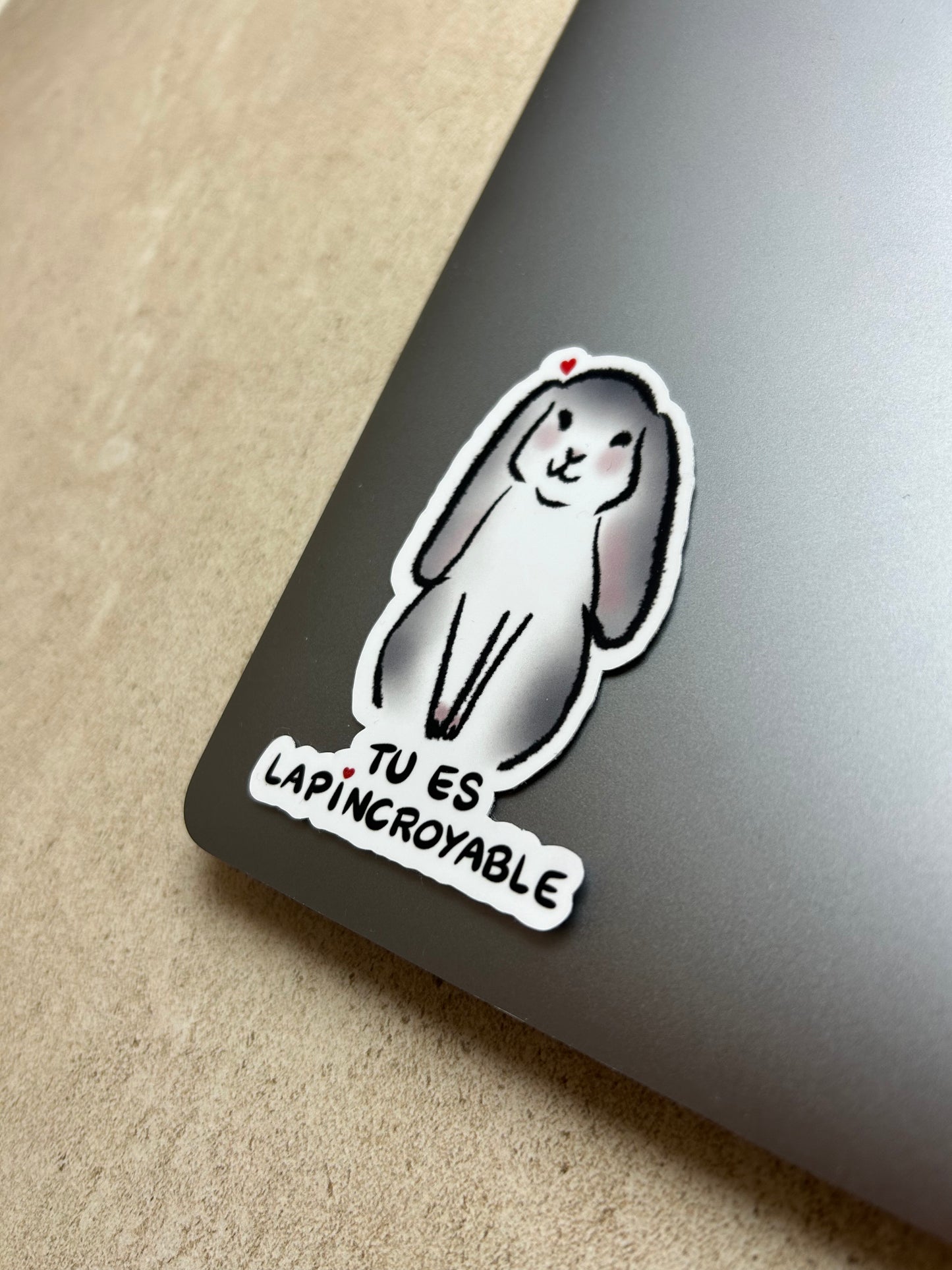PACK LAPIN - Sticker Garanti sans fil électrique grignoté