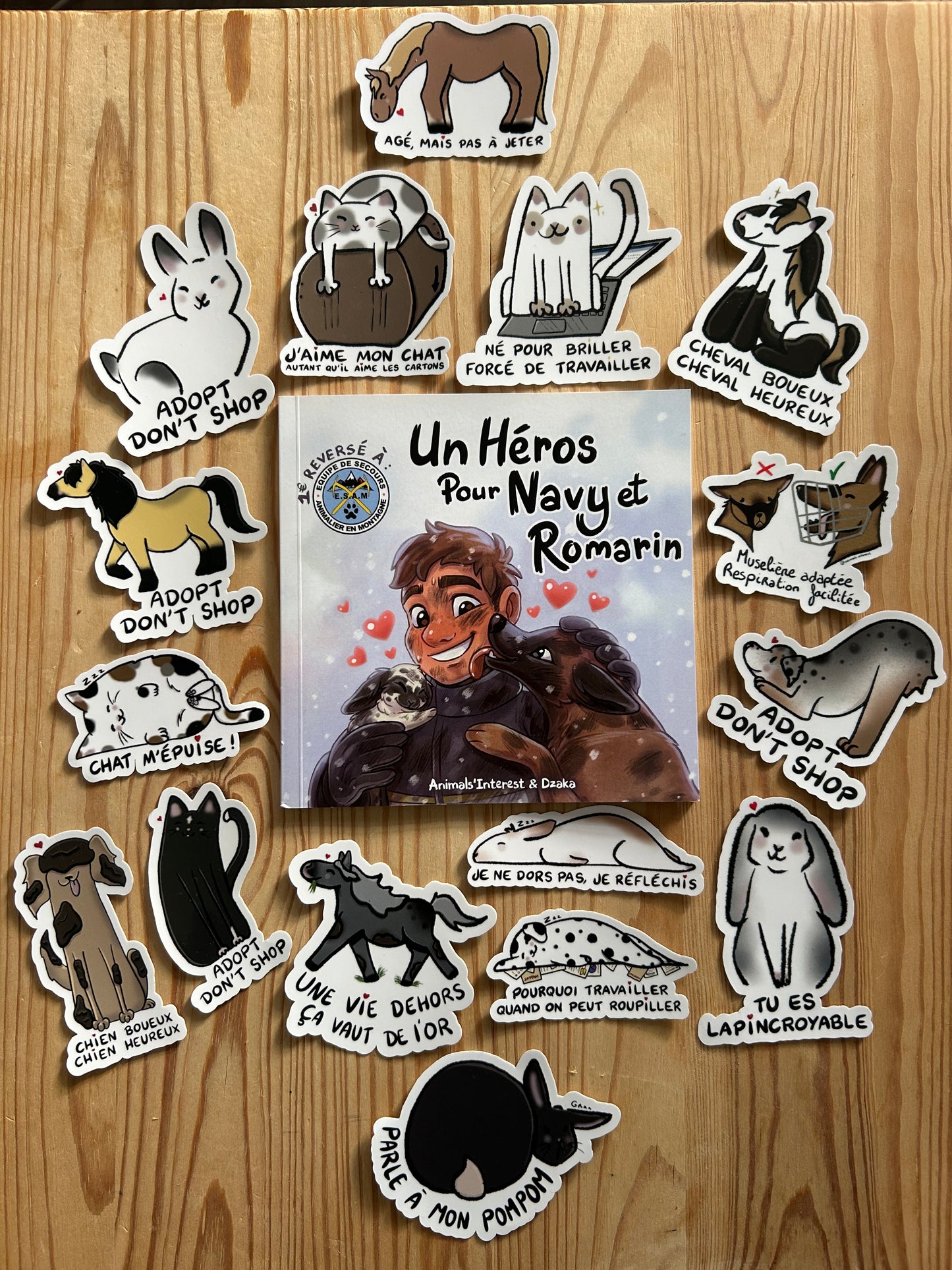 PACK VIP -21% : LE LIVRE + TOUS LES STICKERS