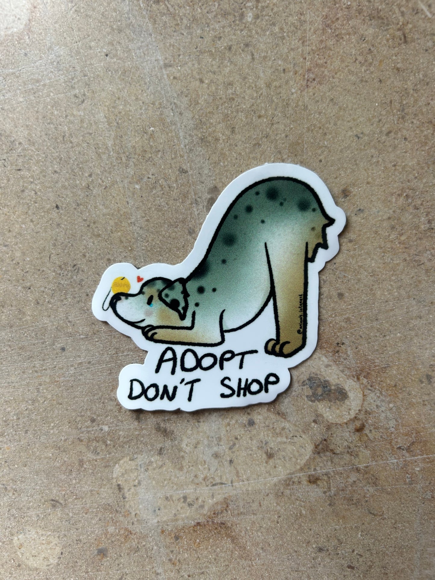 PACK ADOPTION - Sticker Garanti sans abandon